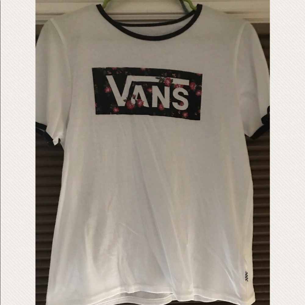 Vans Floral Ringer Tee